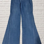 Jealous Tomato Vintage 70s Style Bell Bottom Jeans High Rise 32” Inseam Blue Size undefined Photo 0