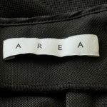 AREA Asymmetrical‎ Crystal Halter Mini Dress Black Size 2 NWT Photo 10