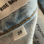 Denim Forum Light Blue Straight Leg Jeans Size 25 Photo 10