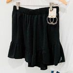 My Kim Collection Black Flowy Shorts Photo 0