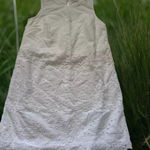 Monteau  White Eyelet Dress‎ XS Fairy Feminine Date Summer Classic Girly Photo 0
