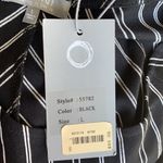 Habitat  Striped Black White Dress Size Large NWT Photo 10