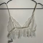 Hanky Panky Hanky‎ Panky Julia White XS Ruffled Lace Bralette 977531 Photo 6