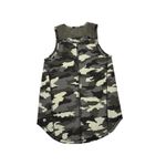 Lululemon  Sculpt Green Camo Loose Fit High Neck Active Tank Top Size Women's 2 Photo 1