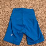 Lululemon  athletica Vibrant Blue Bike Shorts Photo 1