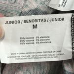 William Rast Adeline Black Pink Green Velvet Henley Strap Long Sleeve Top Photo 9