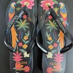 Havaianas Havana‘s x Farm Rio Hawaiian Print Flip Flop size 11/12 Photo 0