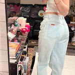 Bonjour light wash curvy baggy mom jeans Photo 1