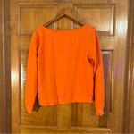 E5 College Classics Women’s Florida Gators UF Orange W/Sequins Sweatshirt Sz L Blue Size L Photo 3