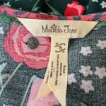 Matilda Jane ‎ Yesteryear Poppy Print Long Sleeve Blouse Size S Photo 5