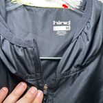 Hind Women's Black Lightweight Running Jacket Hooded Activewear windbreaker Size M Photo 3