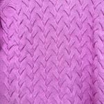 Lands' End  Drifter‎ Pink Long Sleeve Cable knit Sweater Fisherman Cabin Med Photo 3