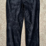 Khakis & Company Knit Corduroy Leggings Black Size L Photo 0