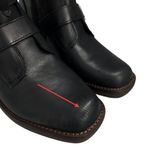 Lucky Brand  Katriny Buckle Straps Riding Boot Black Leather size 6 Photo 7