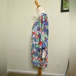 LuLaRoe  Irma Top NWT Tunic Dress Printed Patriotic 4th of July Shirt size 3XL Photo 5