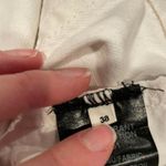 Isabel Marant Étoile Womens White Cotton Flat Front Straight Leg Jeans Size 38 Photo 7