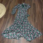 ASTR  the Label Women's Kamila Dress green floral maxi ruffle $178 fall revolve Photo 3