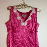 Krass&co clothing  by notations size L 100% silk pink top Photo 1