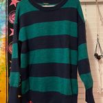 Wild Fable Vintage Blue and Green Striped Sweater  Photo 0