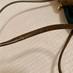 Liz Claiborne Medium Brown Crossbody with Dark Brown Trim and Two Twillies EUC Photo 8