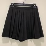 ZARA  Pleated PANEL SKORT in Black, Size XS, NWT Photo 1