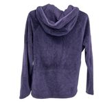 The North Face  Osito purple 1/4 zip hooded pocket pullover L outdoor casual Photo 2