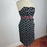 Anthropologie Maeve Polka Dot Strapless Dress Photo 1