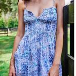 Free People  | FP ONE Sammi Romper Blue Floral | XS Photo 3