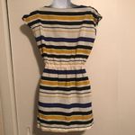 A'Gaci Striped Mini Dress With Pockets Photo 3