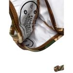 Cider NWT  The Camo Two Piece String Tie Swimsuit Removable Cups XL Brown Green Photo 6