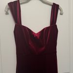 After Six Dessy 1551 - Off-the-Shoulder Flounce Sleeve Velvet Gown size 0 Photo 8