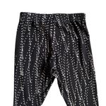 Nike Black Sportswear Dot Pattern Running Black/White Small 804553 Activewear Bottoms Photo 5