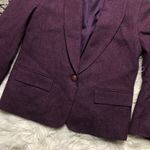 Pendleton  purple one button wool blazer 10 petite Photo 3