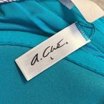 A Che Bikini Swimsuit Floral Bandeau Halter L Large New Blue Photo 3