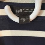 J. Jill Navy and White Striped Cardigan Blue Size undefined Photo 1