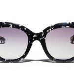 Alice + Olivia NWT Mercer Sunglasses, Snow Storm, OS Photo 0