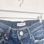 Moussy Vintage Etta Tapered Skinny Jeans Dark Blue Size 26 Photo 4