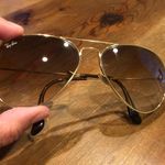 Ray-Ban Avaitor Gradient Light Brown  Sunglasses Photo 0