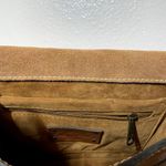 Patricia Nash Marciana Flap Crossbody Tooled Leather Fold Over Adjustable Tan Photo 5