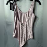 Chaser  Pink Rhinestone Sparkle bodysuit or swimsuit Size Medium, NWT Photo 4