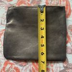 American Apparel Metallic leather carry all jewelry bag makeup pouch multiple use bag Photo 4