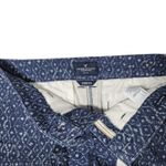 American Eagle Outfitters Womens Blue Geometric Pattern Denim Shorts Size 0 Photo 2