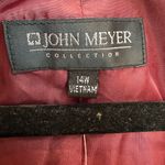 John Meyer Collection Timeless Classic Garnet Red Shift Dress Size 14W NWT Photo 8