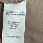 Birdy Grey  women’s size medium taupe chiffon bridesmaid dress long slit on side Photo 12