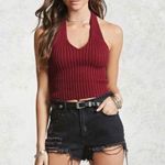 Forever 21 NWT Ribbed Knit Halter Top Photo 1