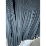 Sunny Leigh Black Pleated Asymmetrical Hem Tank Top Women Size L Photo 5