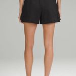 Lululemon NWT "Stretch Woven Relaxed-Fit HR Short 4"/ Black Photo 2