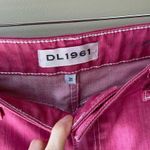 DL1961 DL1969 Florence Instasculpt Ankle Jeans Mid Rise Skinny Tie Dye Pink Size 31 Photo 4