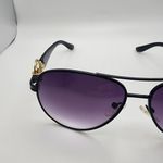 Elle HP!  Black Aviator Sunglasses & Case Photo 8