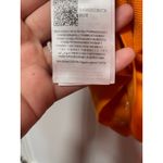 Guess Women's Sleeveless Classic Ribbed Crop Top Orange Size XL Photo 7